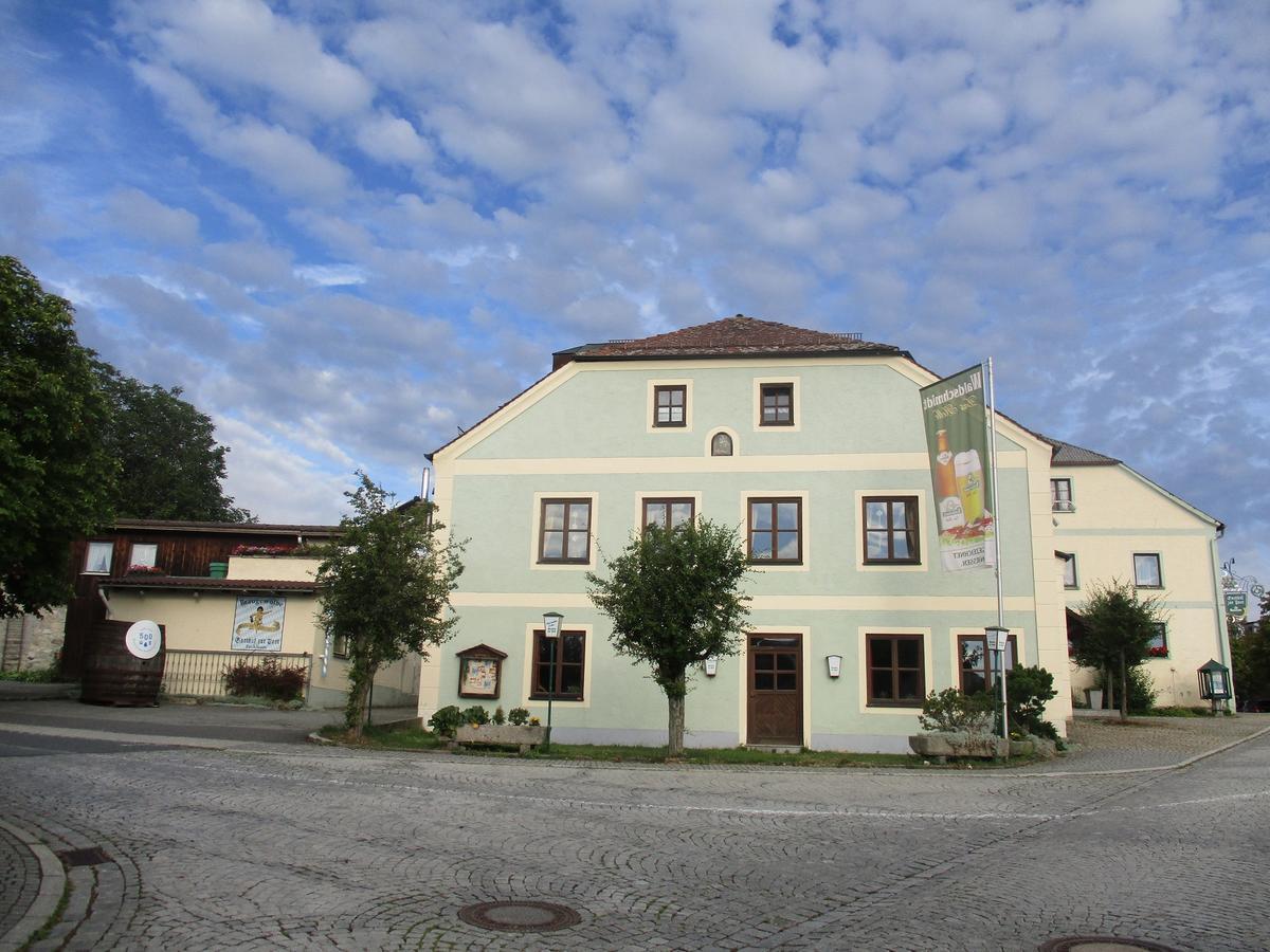 Brauereigasthof Zur Post Eschlkam Buitenkant foto